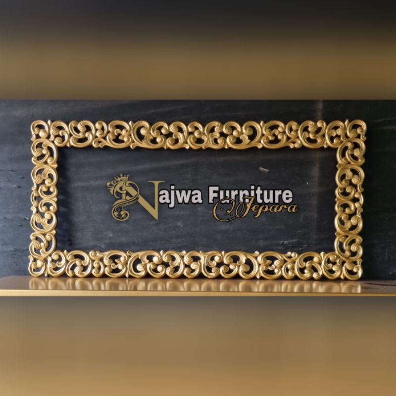 FIGURA CERMIN VINTAGE LUXURY GOLD