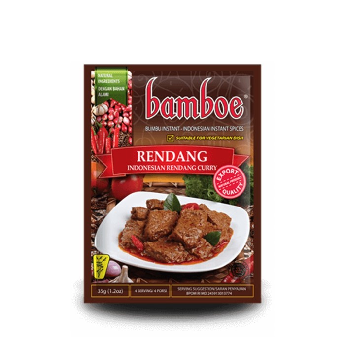 

Bamboe Bumbu Rendang 35gr