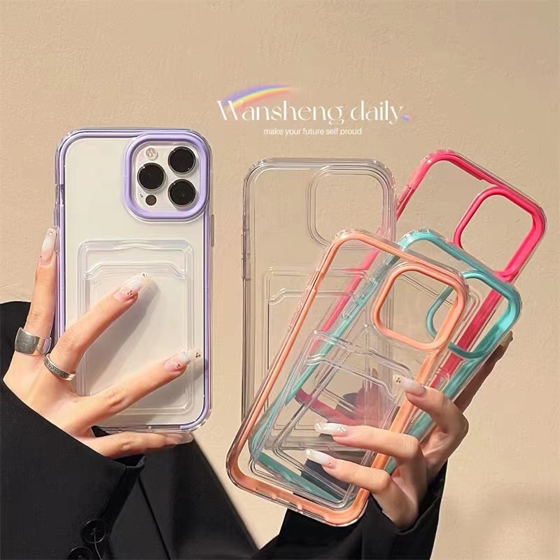 Soft Case Silikon Transparan Cover iPhone 6S 7 8 Plus XR XS Max 7 + 8 + ip Dengan Bumper Pelindung Lensa