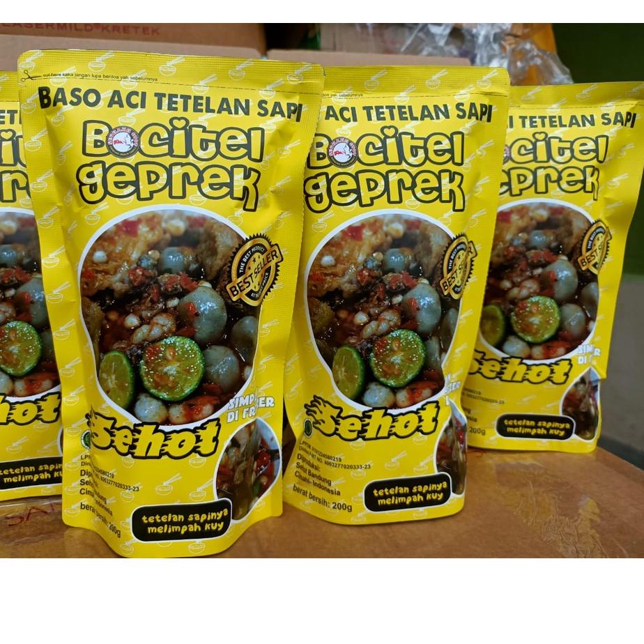 

New Trend--Baso Aci Geprek Tetelan Sehot