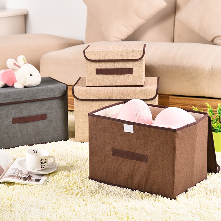 HL0440 Penyimpanan Multifunction Box Baju Kotak Penyimpanan Dengan Penutup Storage Box Tempat  Y3626