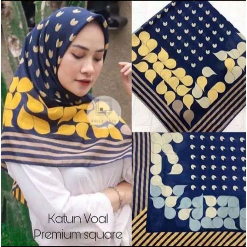 HIJAB MUSLIMAH / ARWANII NAVY / JILBAB JUMBO / ZOYA HIJAB SEGI EMPAT / JILBAB MOTIF PREMIUM / KERUDU