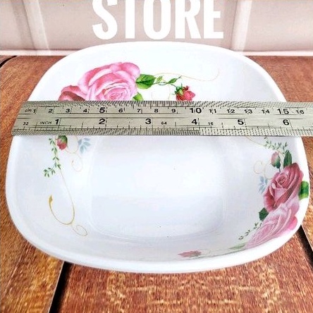 PROMO 2 PCS. ISI NYA 1.PIRING &amp; 1.MANGKOK MOTIF MELAMINE