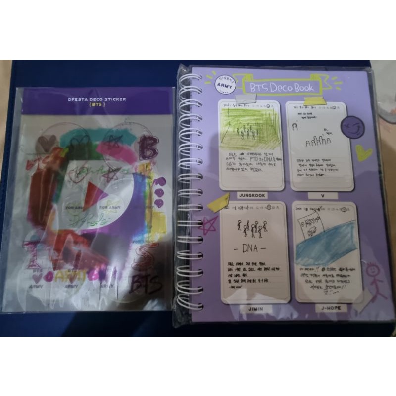 BTS Deco Book & Sticker Dicon DFesta