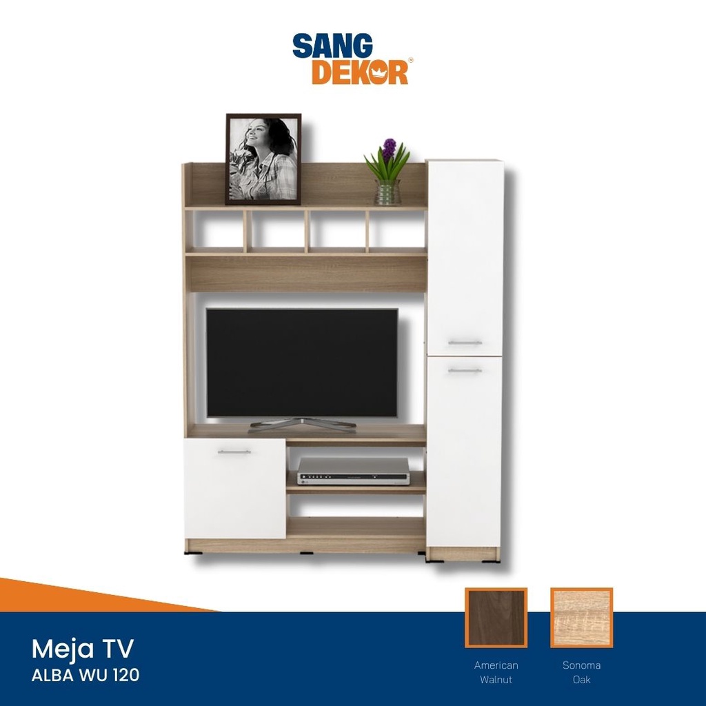 ALBA WU 120 MEJA TV/MEJA RUANG TAMU/MEJA SERBAGUNA