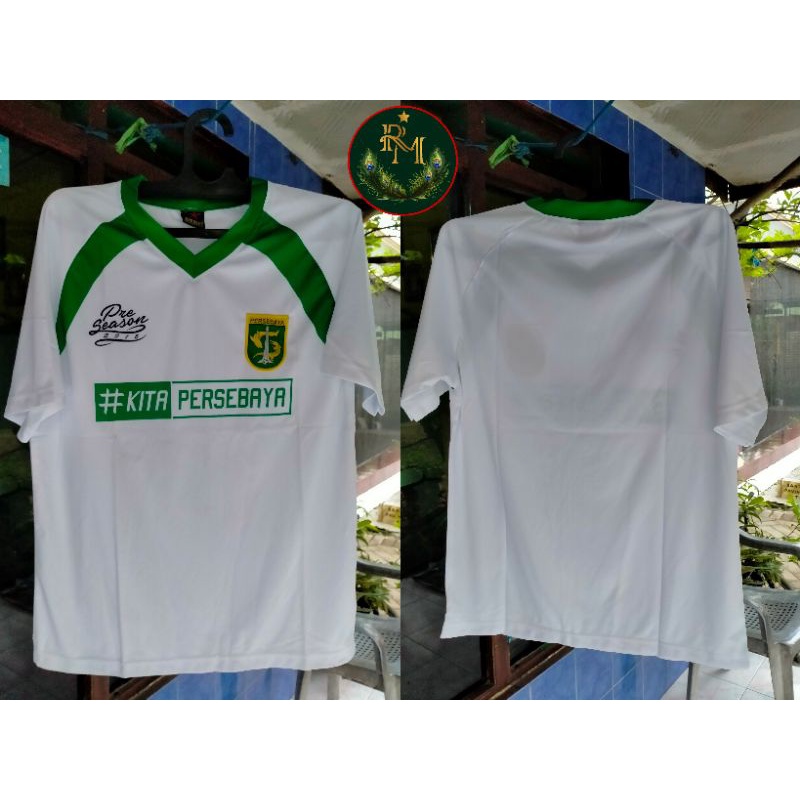 JERSEY PERSEBAYA PRE SEASON 2018 KITA PERSEBAYA PUTIH