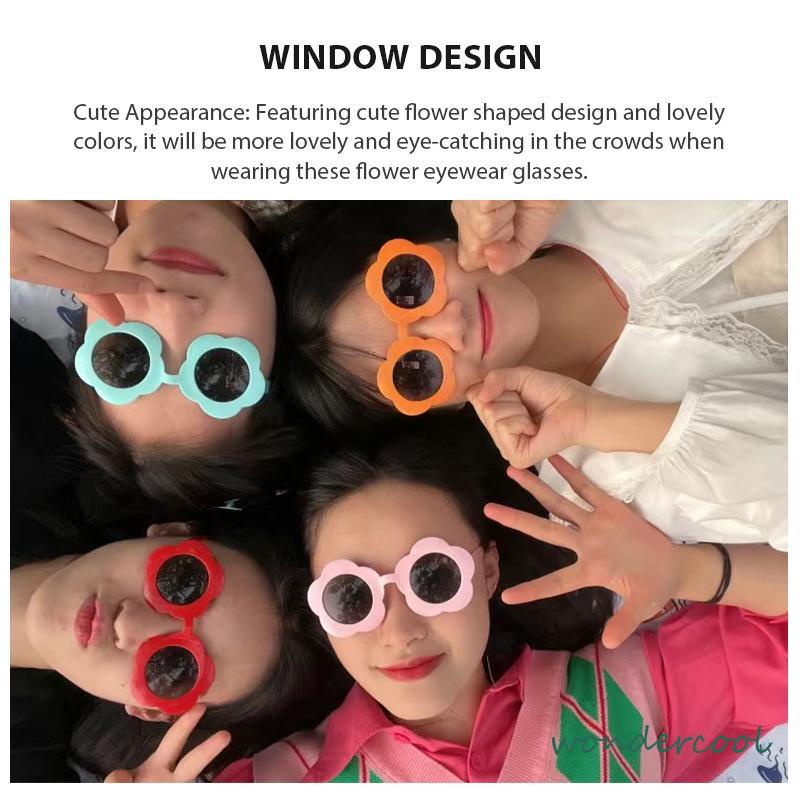 Kecil Kacamata Lucu Hadiah Mainan Selfie Pantai Tepi Laut Berpose Kacamata Hitam-Won