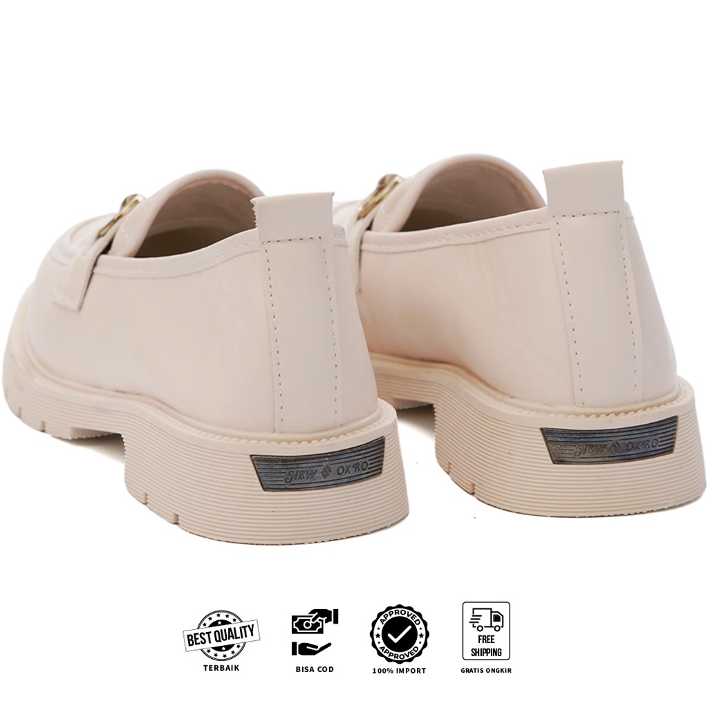 Dokter Sepatu Import - Sepatu Sera Slip On Wanita Loafers Import 2 Warna 21aa - Free Kotak Sepatu !!! Sale!!!