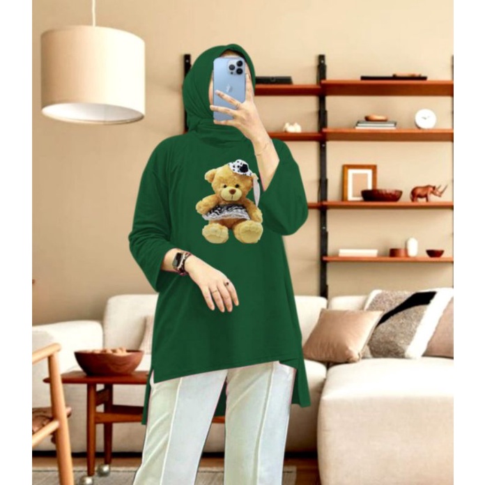 TUNIK FASHION BEAR KARAKTER SiZE  L XL XXL