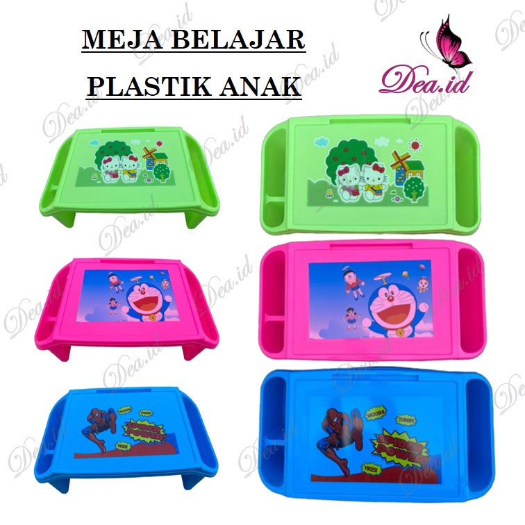 [DEASTORE] MEJA BELAJAR PLASTIK ANAK - MEJA BELAJAR ANAK TK PAUD SD - MEJA PLASTIK ANAK - MEJA LIPAT KARAKTER - MEJA LAPTOP LEPTOP