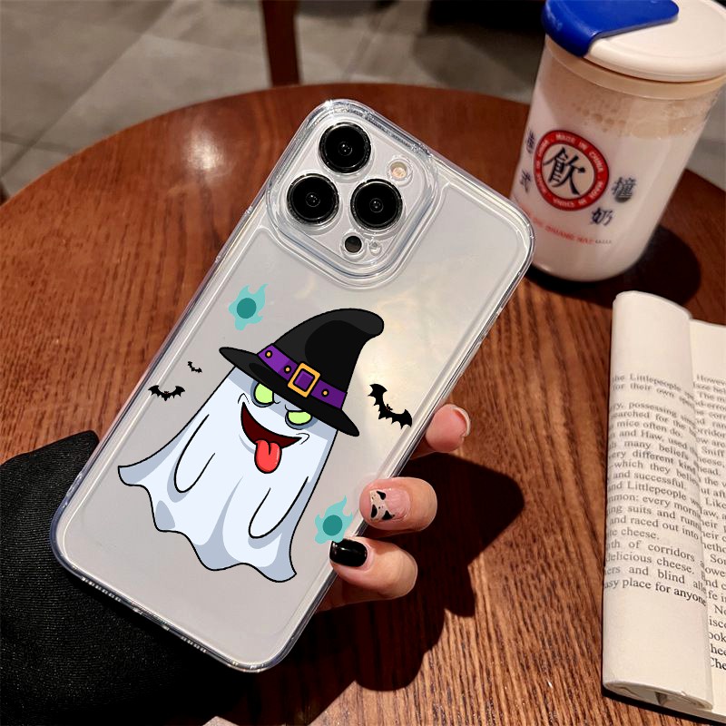 GG03 Softcase Casing Halloween for Oppo A1k A11k A12 A15 A15s A16 A17 A3s A33 A36 A96 A37 Neo 9 A5s A5 A52 A53 A54 A57 A7 A72 A74 A76 A77 A9 A92 A95 Reno 4 4F 5 5F 6 7 7Z 8 8Z Realme U1 U2 2 Pro C1 C2 C11 C21 C21y C30 C31 C33 C35 5 5s 5i C3 Narzo 50a 50i