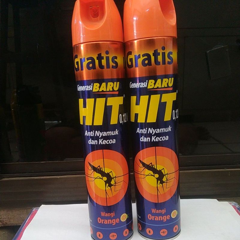 Hit/Hit semprot/Hit anti nyamuk/hit 600+75ml