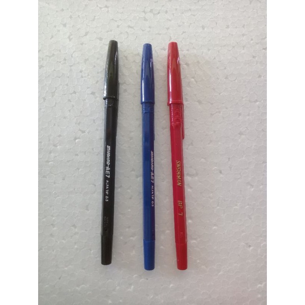 

PAKET bolpoin 3 pcs hitam, biru, dan merah
