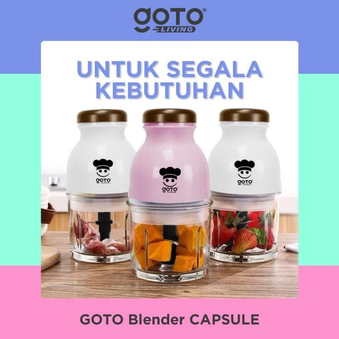 Goto Blender Capsule Cutter Quatre Kapsul Mini Serbaguna