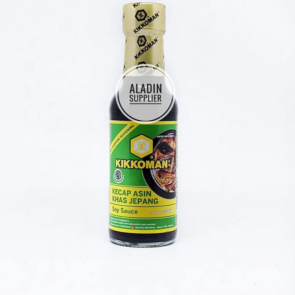 

Stock baru--Kikkoman Soy Sauce All Purpose Kecap Asin Halal 150ML