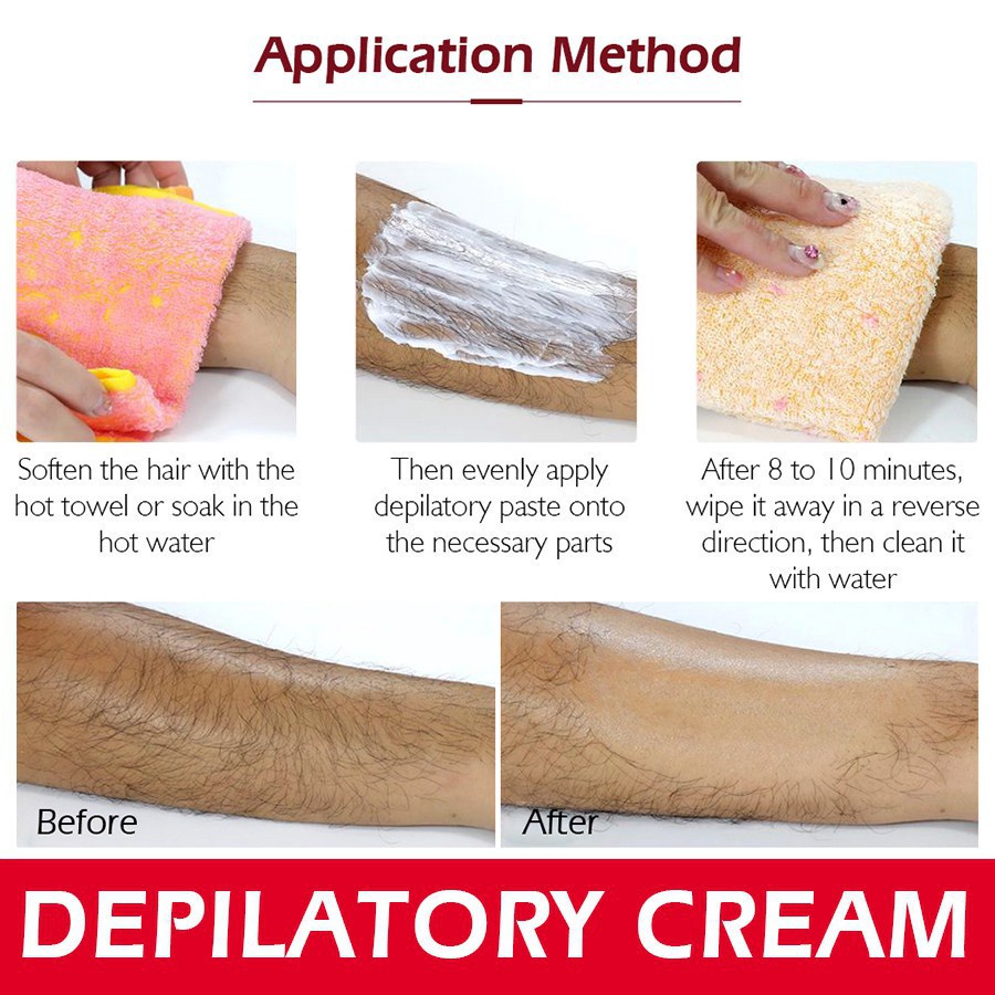 Hair Removal Cream 60 gram - Krim Perontok Bulu / Krim Penghilang Bulu Perontok Bulu ketiak / Bulu kaki  krim perontok bulu Cepat merontokan bulu Merontokan bulu tanpa sakit Merontokan bulu daerah pribadi Merontokan bulu ketiak Merontokan bulu d