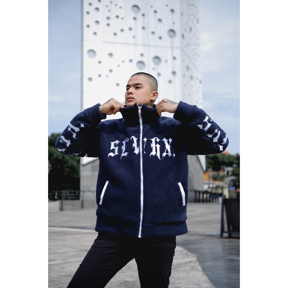 Jaket Pria Sherpa Tebal Original Salvo Hexia