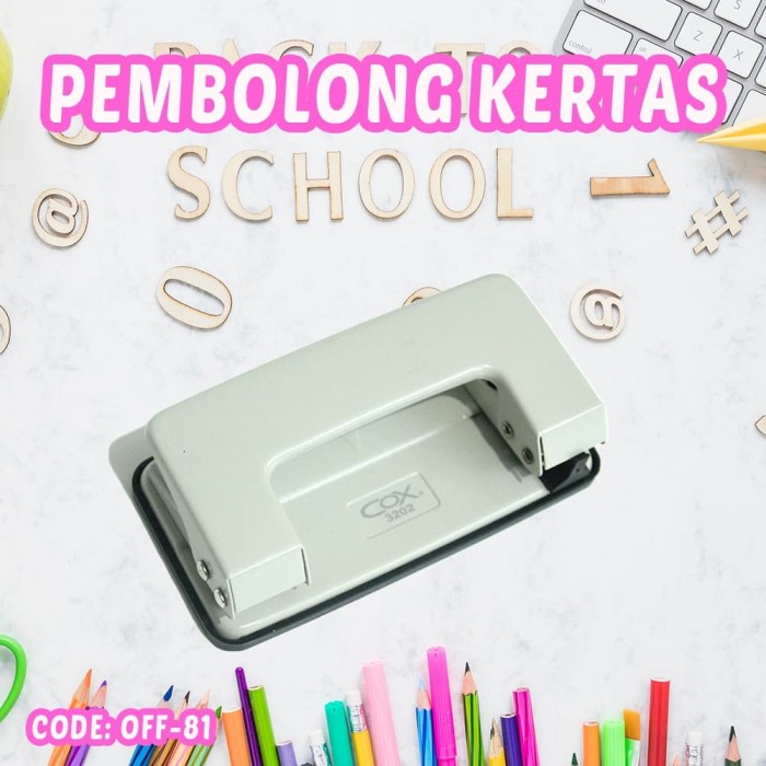 

Produk Unggulan Pembolong Kertas Hole Puncher Bergaransi