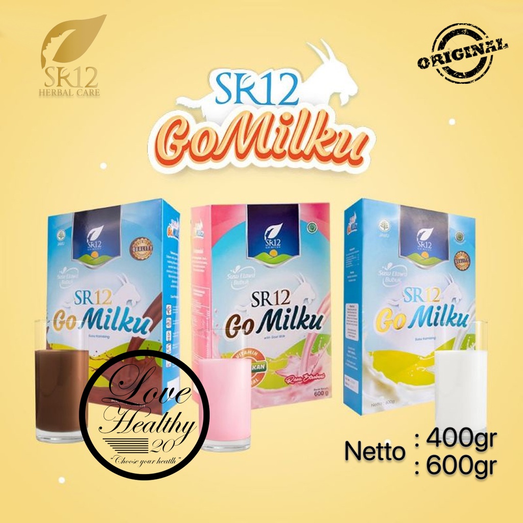 

GOMILKU SR12 SUSU KAMBING ETAWA PREMIUM GOAT MILK SUSU BUBUK