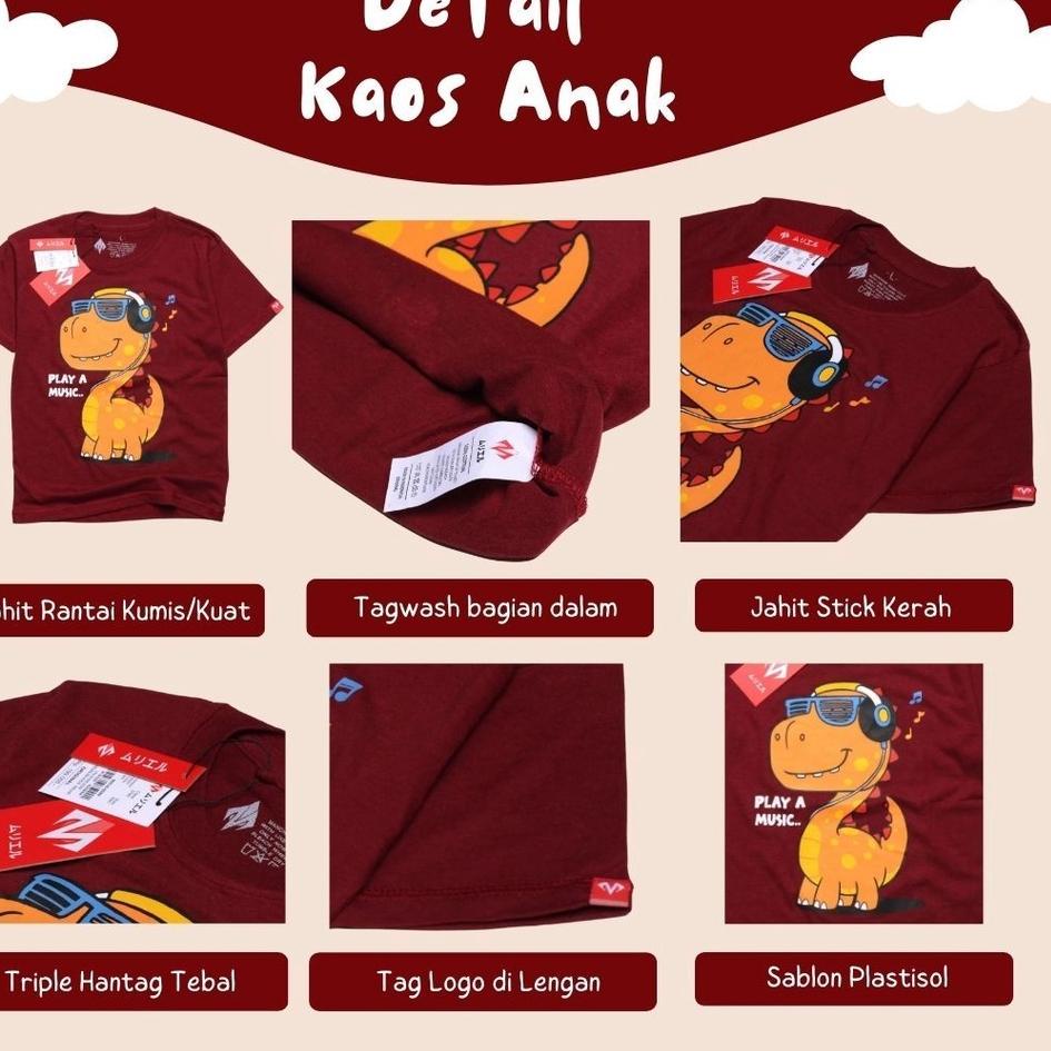 Berkualitas RGKIDS 9-18 Tahun Baju Kaos Anak LakiLaki KAOS Tanggung Konveksi Grosir Bandung goverti 