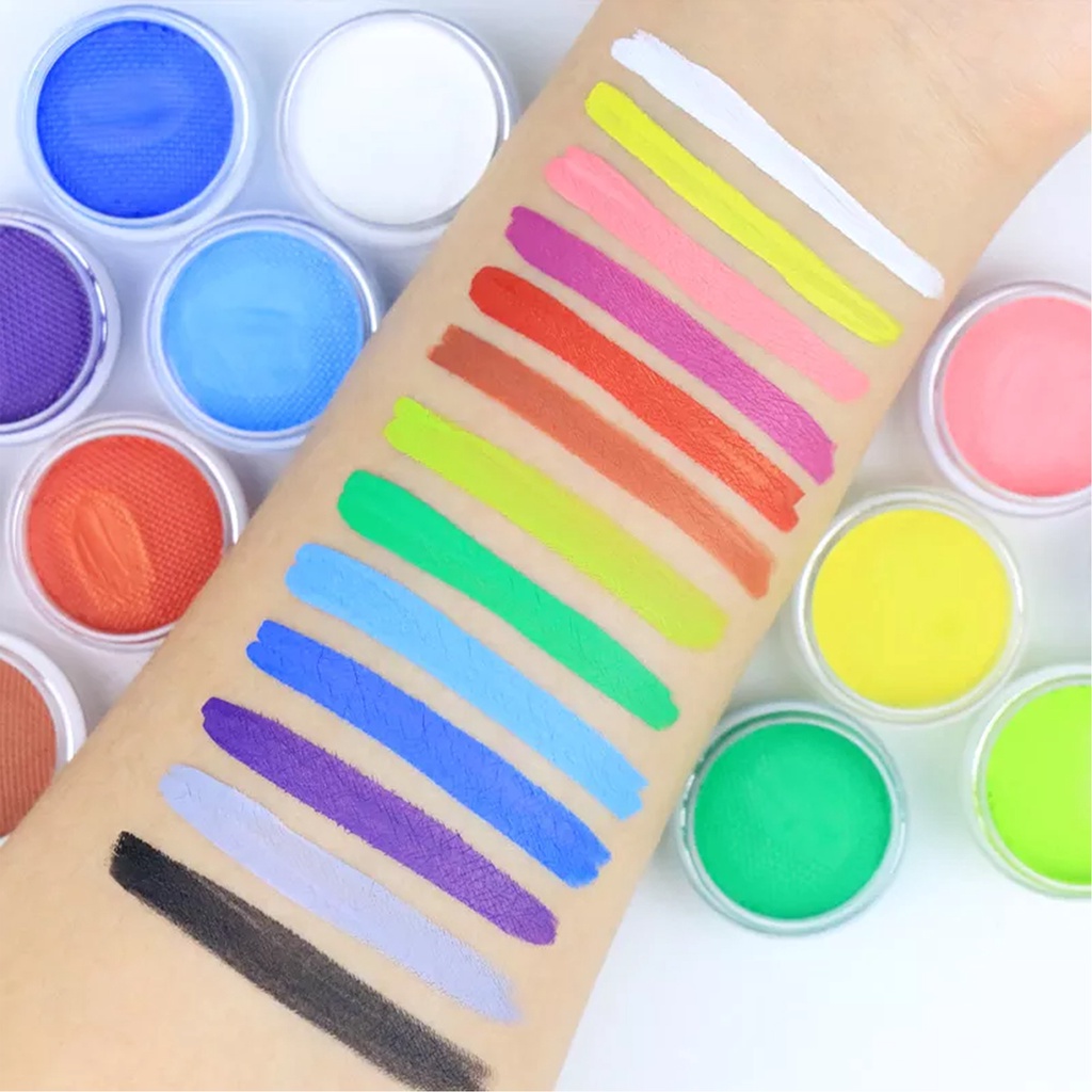Cat Wajah Face Painting Golden Phoenix Face Paint 10g Terlaris Termurah By Bali Artemedia