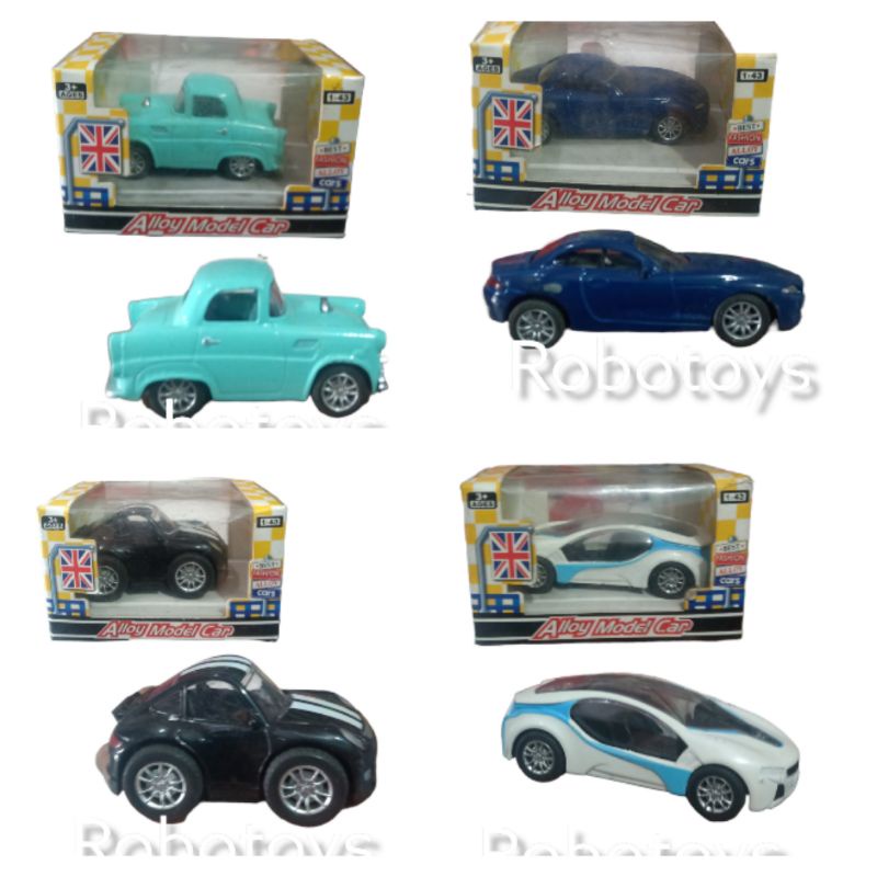 diecast mobil Aloy Cars skala 43