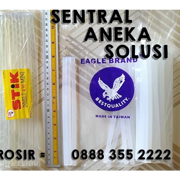 

FOX STIK Inmelt 436 mini refill lem tembak bakar kecil hot glue stick