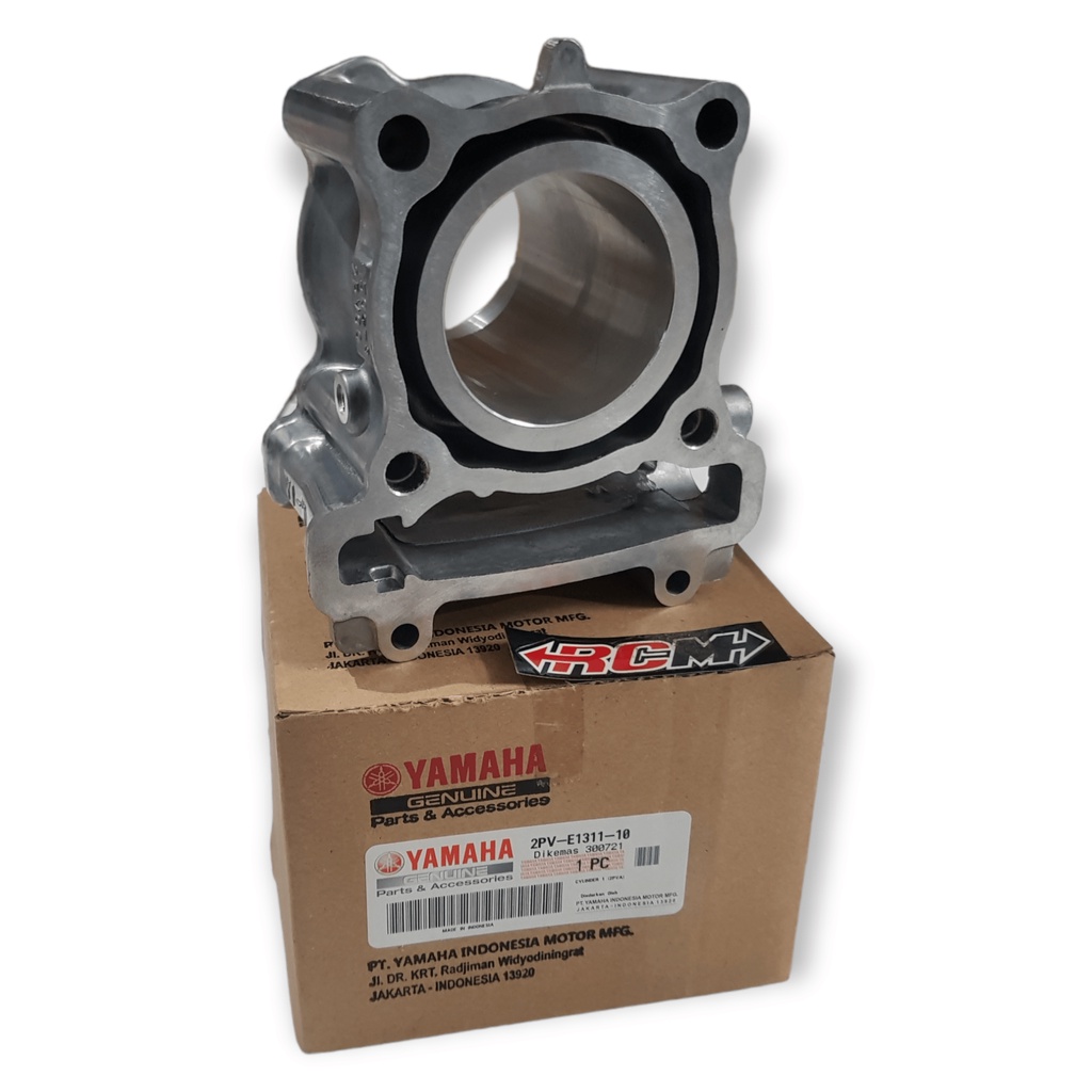 2PV-E1311-10 SILINDER CYLINDER CILINDER BORENG BORING BLOK BLOCK SEHER MESIN COMP MXKING MX KING XABRE ORIGINAL YAMAHA YGP ASLI