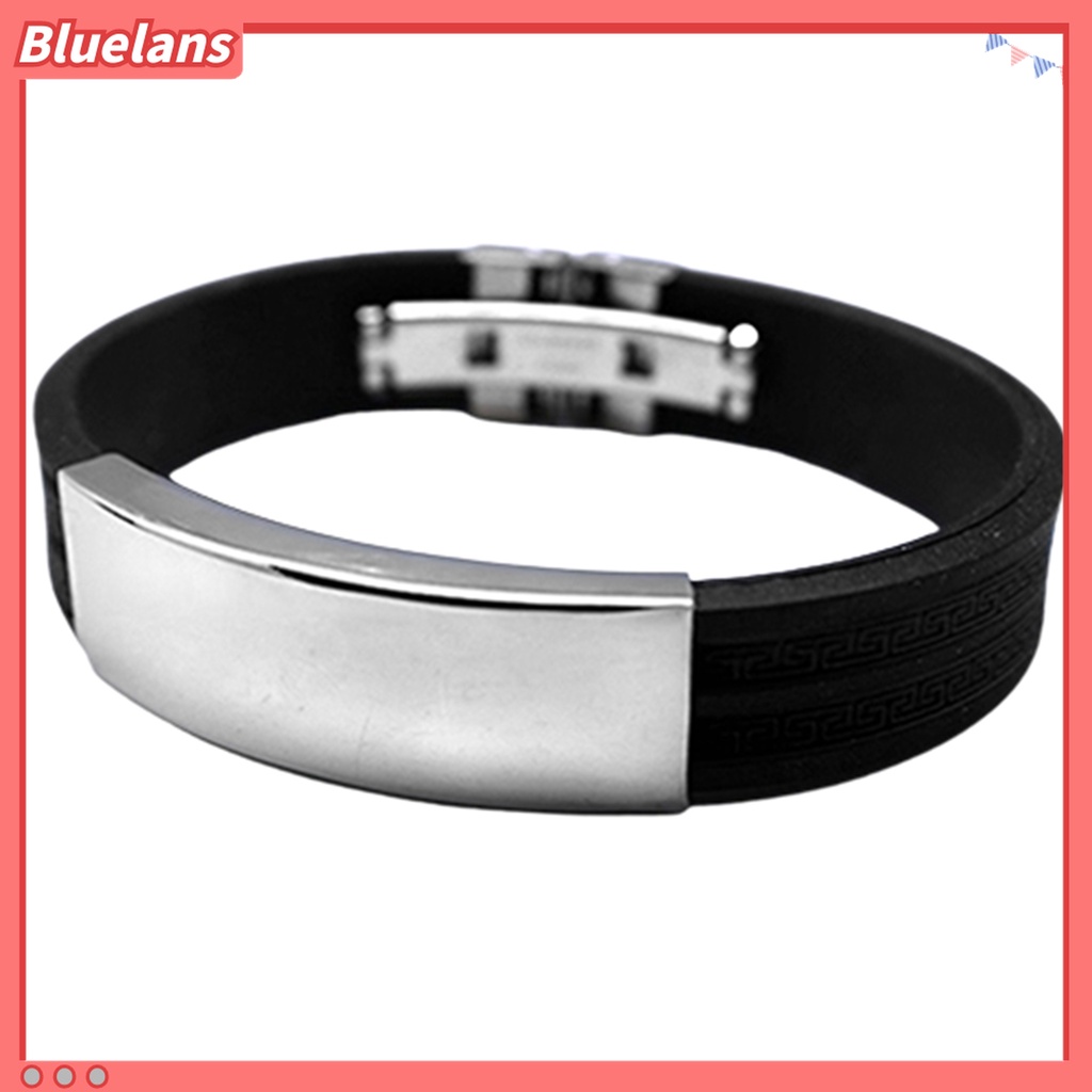 Gelang Bahan Stainless Steel Flexible Untuk Pria