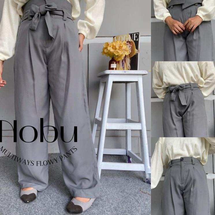 Murah NOBU - Kulot Flowy BISA BANYAK STYLE
