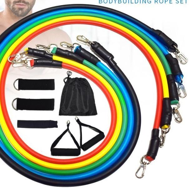 

BRANDS FESTIVAL 12 SET BAG olahraga tali home gym door pull up rope door straps gas !!