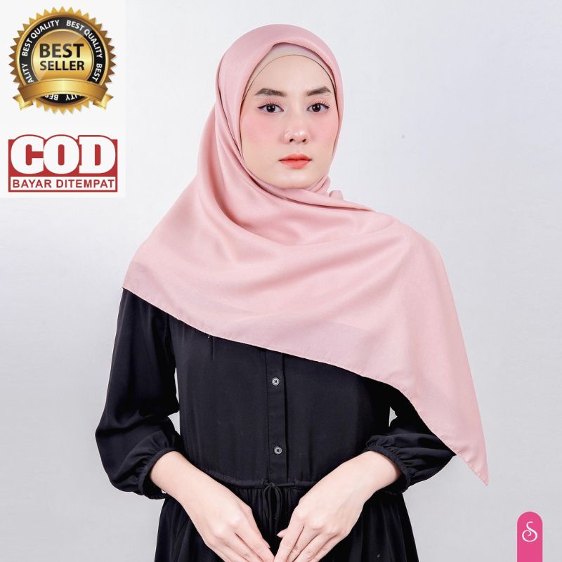 Kerudung Hijab Segiempat Gliter Shinar Glamour Ansania