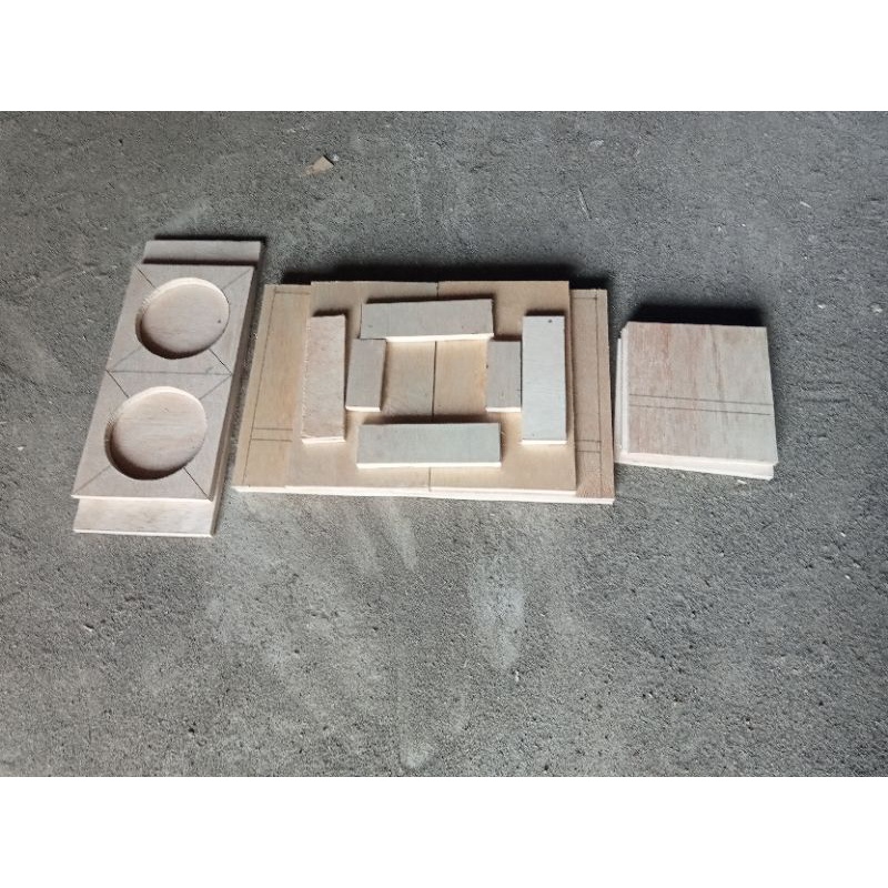 potongan box SPL double 6 inch tinggal rakit