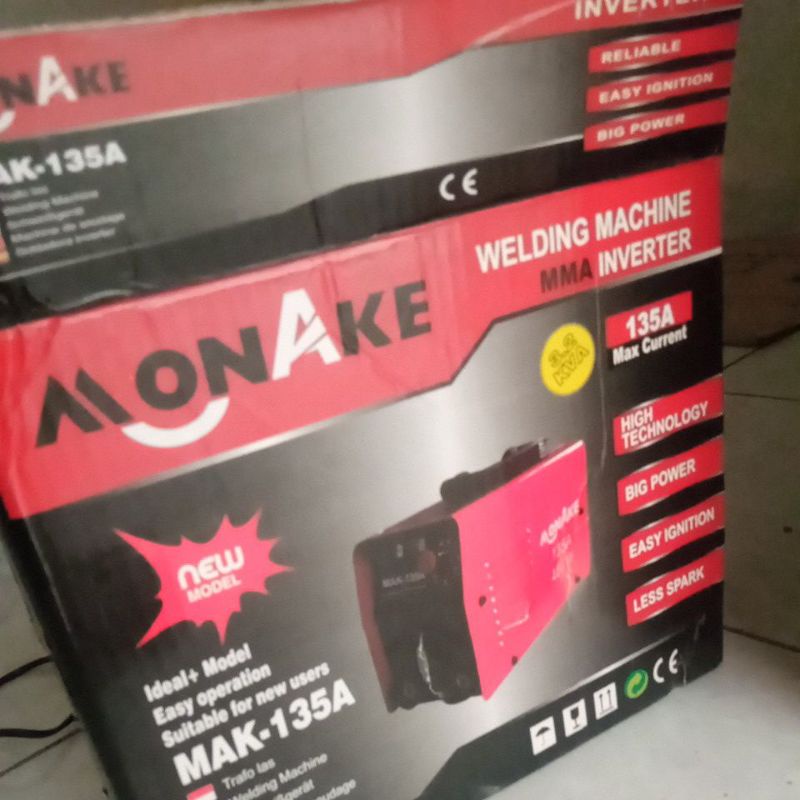 Alat Mesin Las listrik Monake