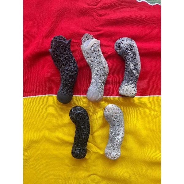 Deder keris Tanduk bule PESANAN | Hulu keris | Gagang keris | Handle keris Antik mirip GG gg