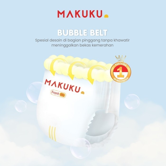 Makuku Air Diapers Tape Pro Care Slim S38/Comfort S36 Popok Bayi Perekat Anti Gumpal Newborn Baby Diaper Tape S Isi 38&amp;36pcs WHS
