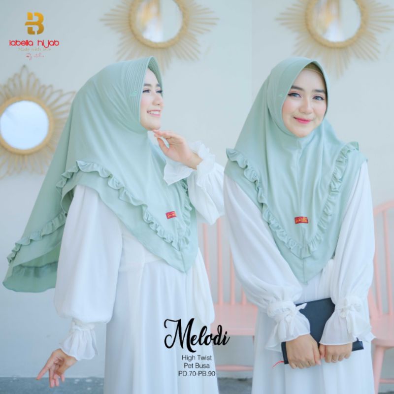 hijab instan melody ori labella hijab