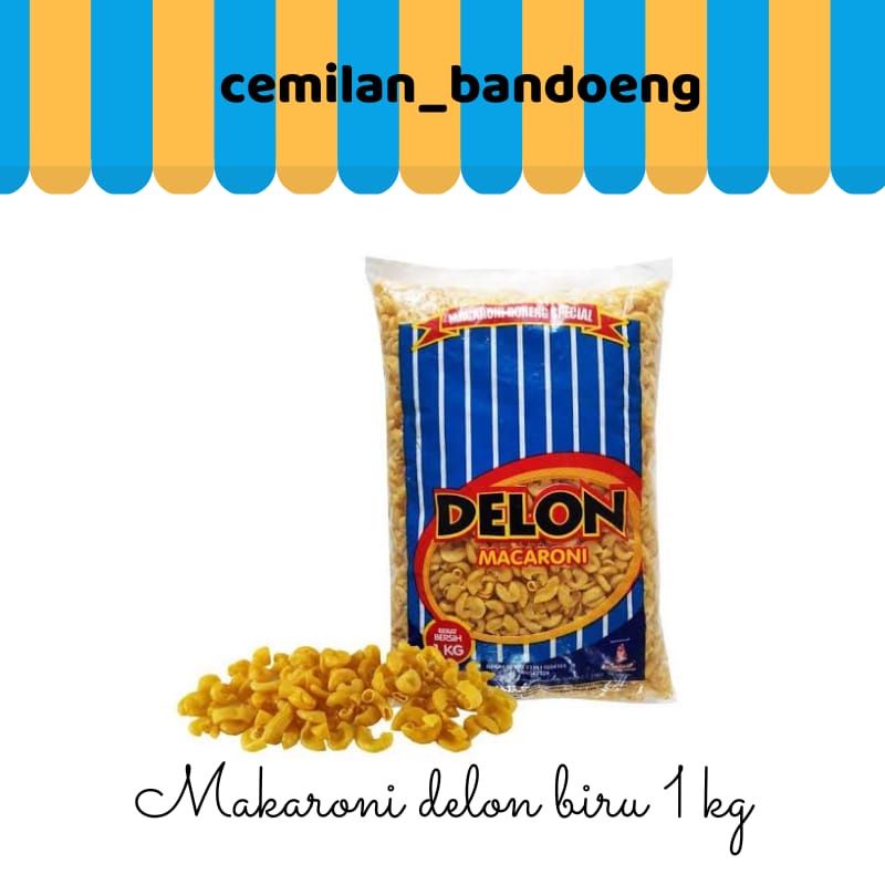 Makaroni delon biru 1 kg