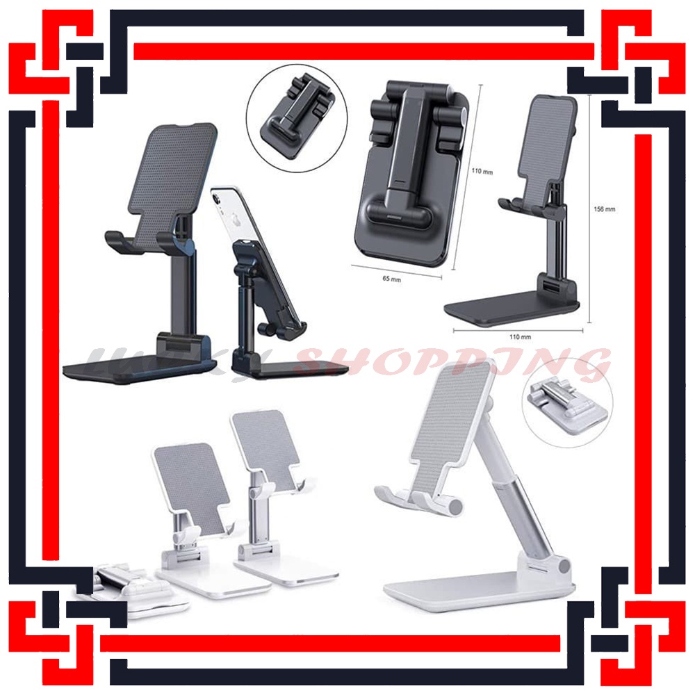 LS Stand HP HD-23 Phone Holder Lipat Stand HP Meja FOLDING DESKTOP