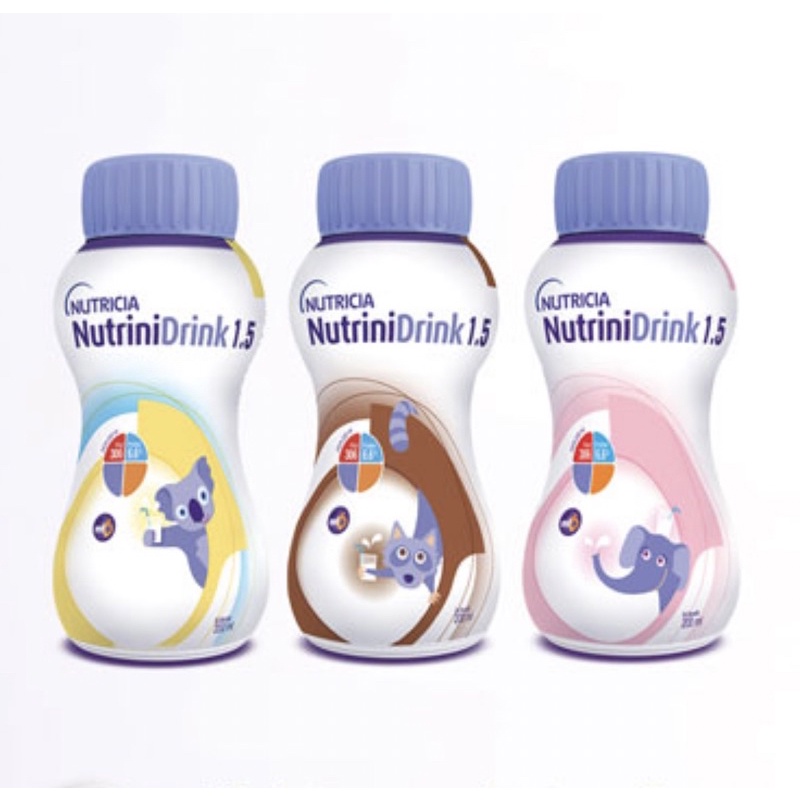 Nutricia nutrinidrink cair siap minum 200 ml ( susu menaikkan berat badan usia 1-12 tahun )