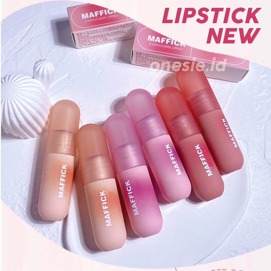 MAFFICK Matte Velvet Lip Cream Lipstik Clay Lipstick XX086