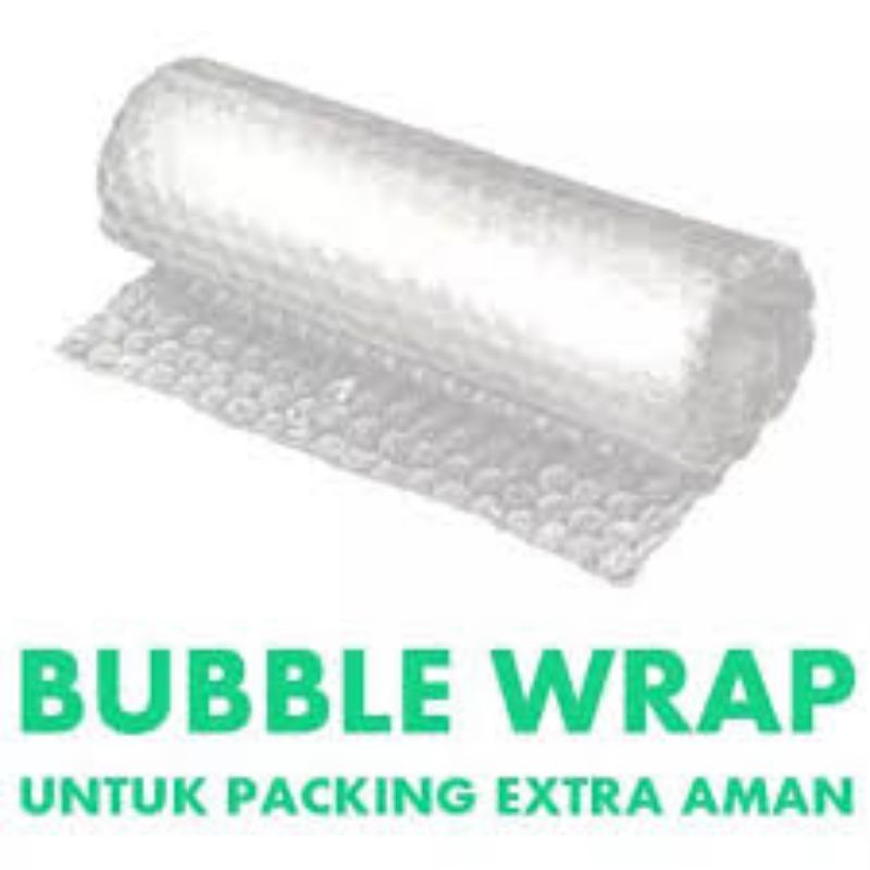 

Bubble Wrap atau Kardus tambahan