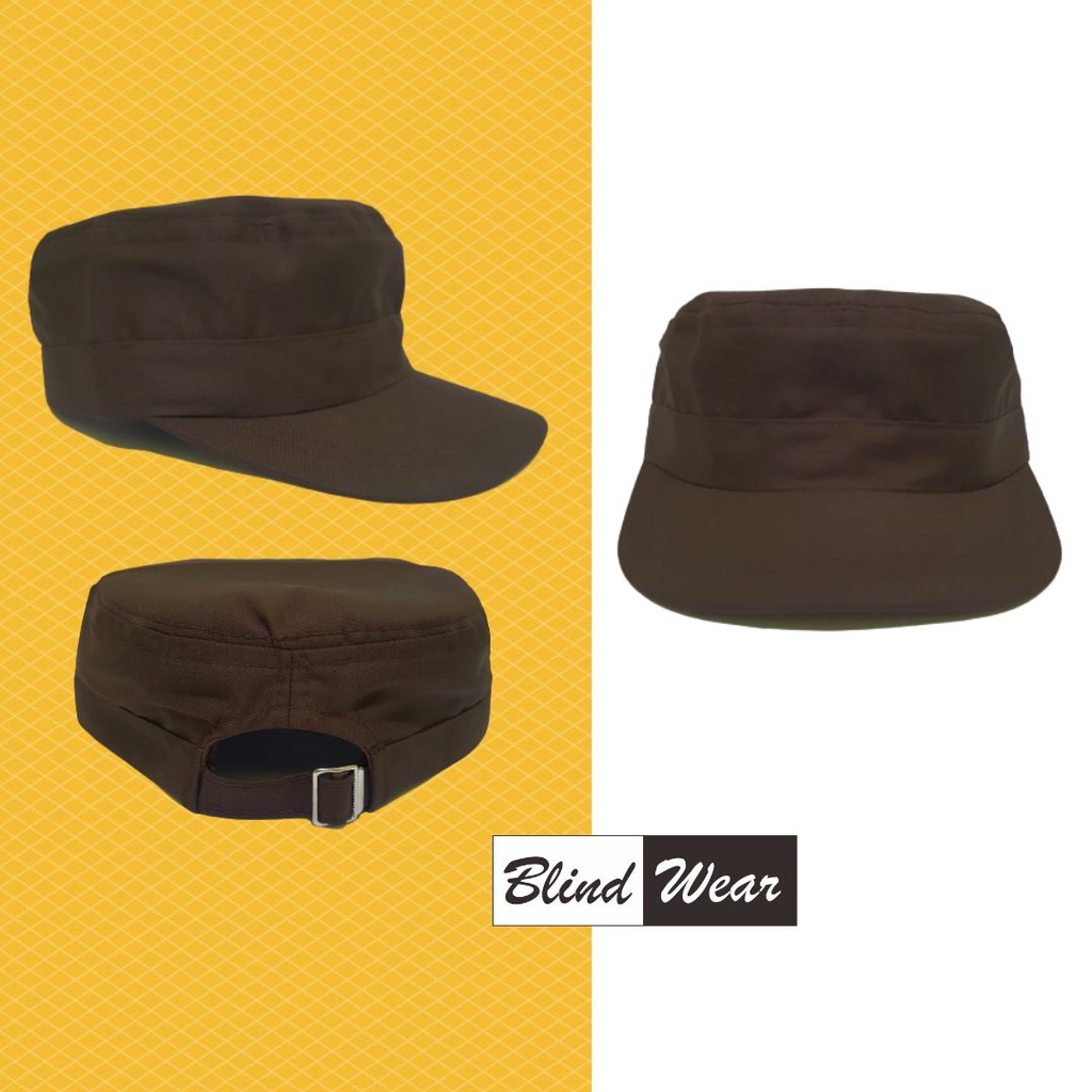 Topi Komando Pria Wanita Laki Perempuan Polos Premium Unisex