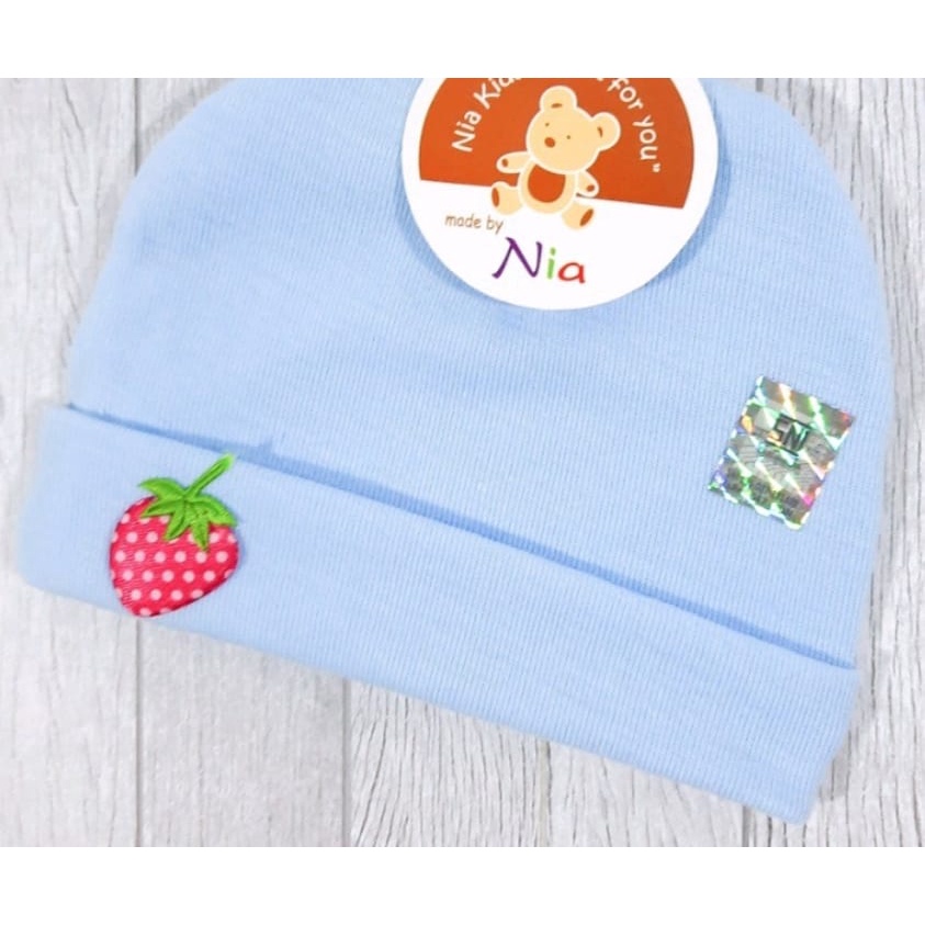 PROMO SALE TOPI NIA  LUCU TERMURAH Baby 0-3 Bulan