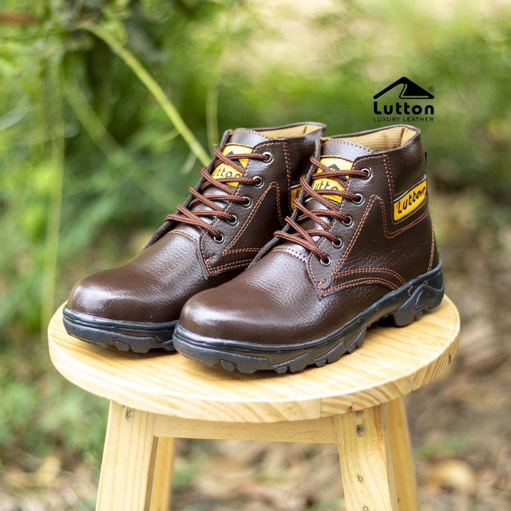 LUTTON 39-43 SEPATU SAFETY BOOTH NEW