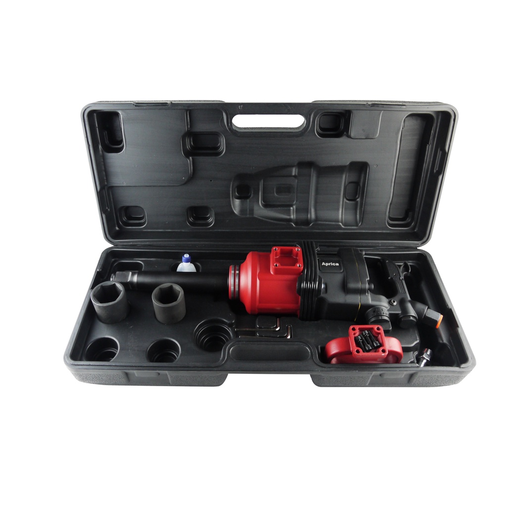 Bor Angin Pembuka Baut / Air Impact Wrench Set / Mesin Bor Pneumatik Aprica APC-030