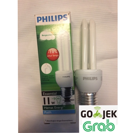 Philips Essential 11 Watt / Essential Philips 11W  / Ess 11W Cool Day Light