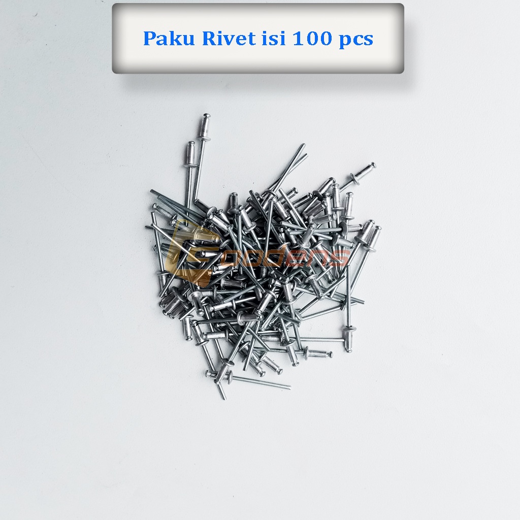 Paku Rivet Paku Keling 423, 429, 435, 440 Isi 100 pcs