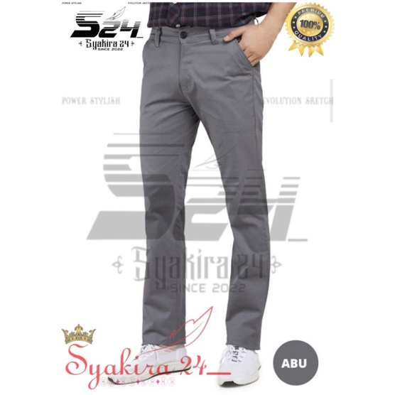 SYAKIRA24 CELANA PANJANG CHINO STREET POWER REVOLUTION