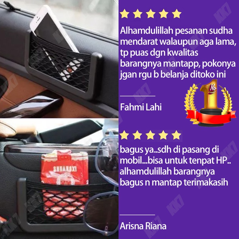 Telepon tas Jala Penyimpanan Mobil Tempat Telepon Saku Organizer Tempat Telepon Mobil Tempat Penyimpanan Telepon Kompartemen Pemegang Telepon